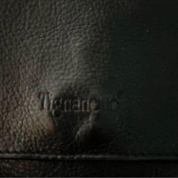 Tignanello Black leather Crossbody ..Koos of Course collaboration - Picture 3 of 4
